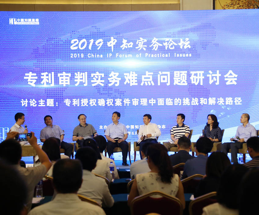Difficulties in Patent Litigation–2019 China IP Forum of Practical Issues Held in Beijing